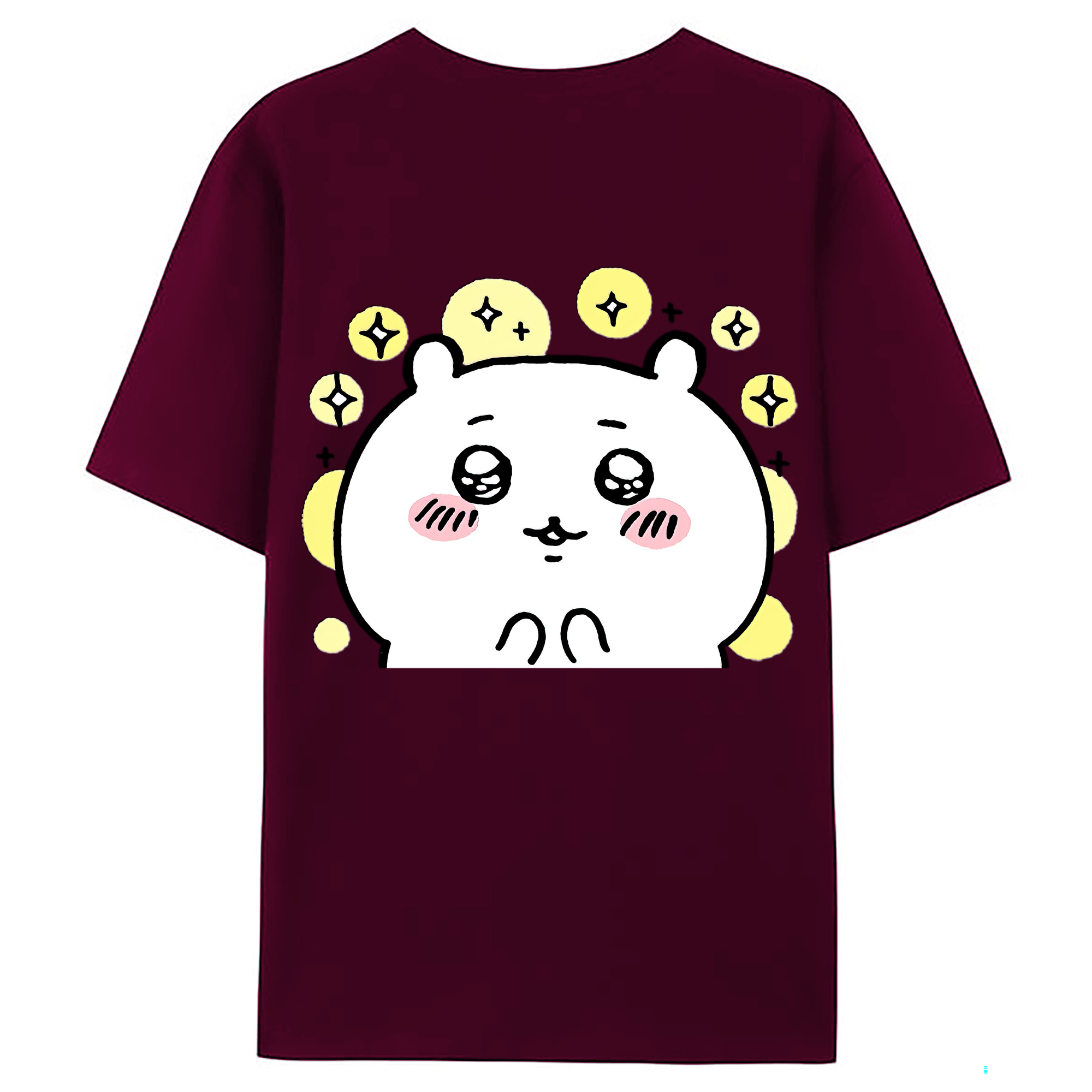 （画像用） ちいかわ ちいかわ Chii-kawa chiikawa レディース半袖Tシャツ(バックプリント)